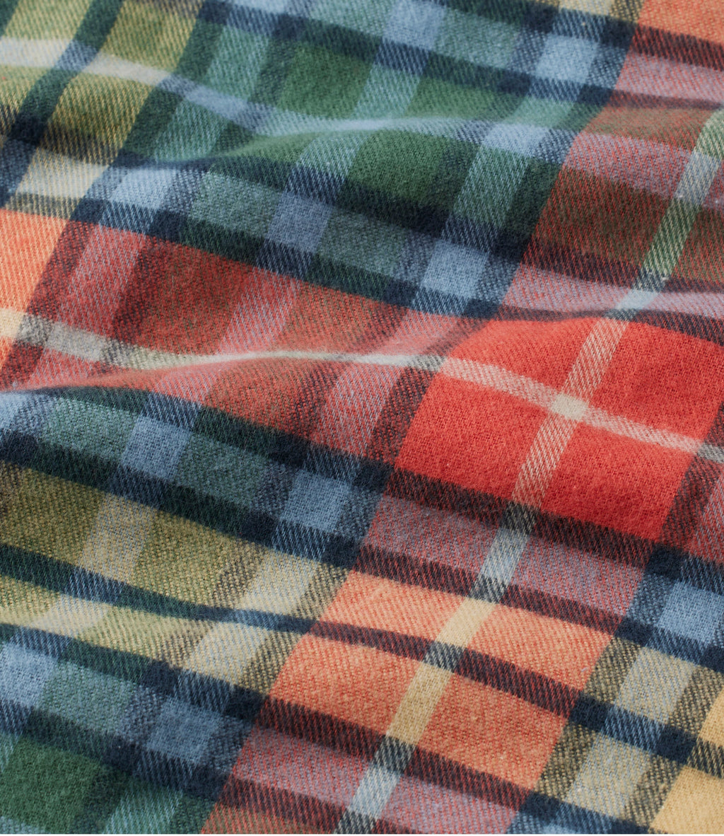 Women's Cotton Flannel Nightgown - Black Watch