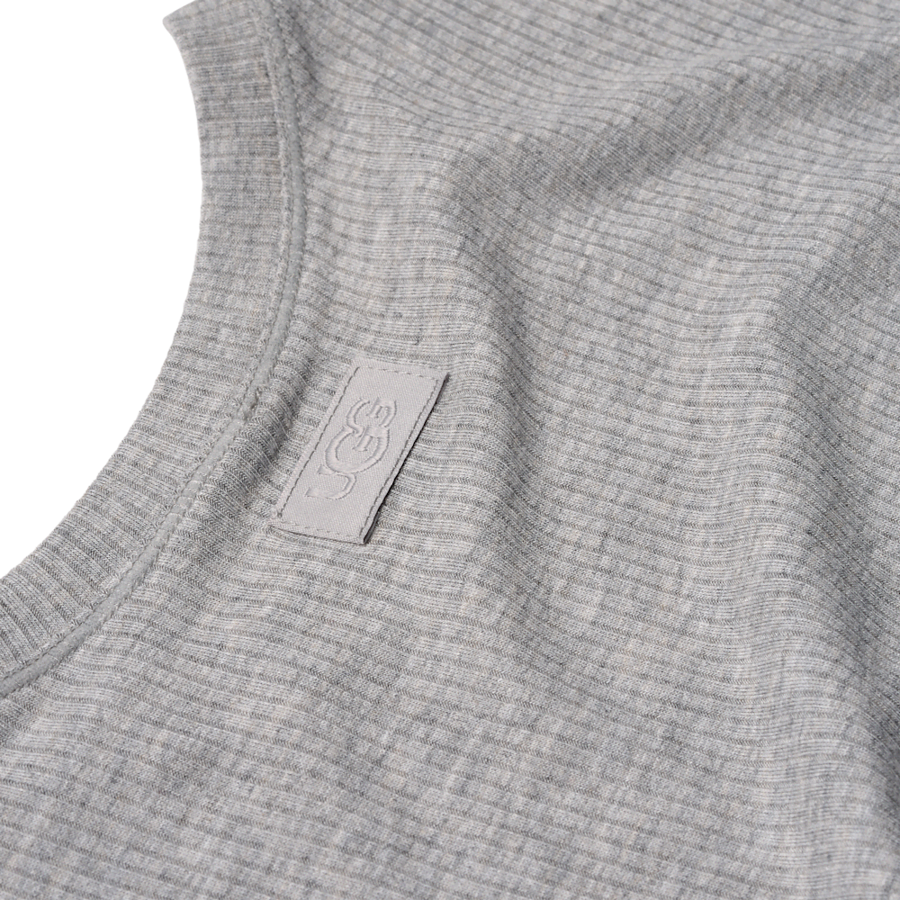 Women's Fitted Long Sleeve Rib Tee - Brown