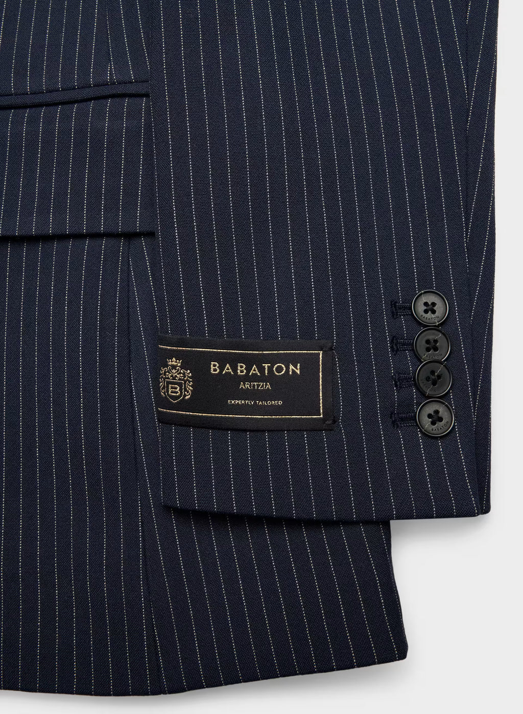 Single-Breasted Stretch Blazer - Brown Check