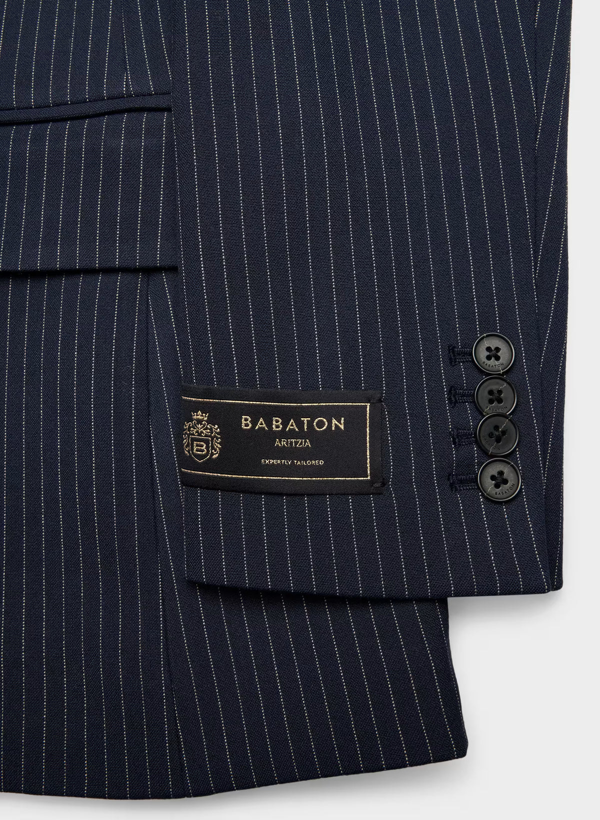 Single-Breasted Stretch Blazer - Brown Check