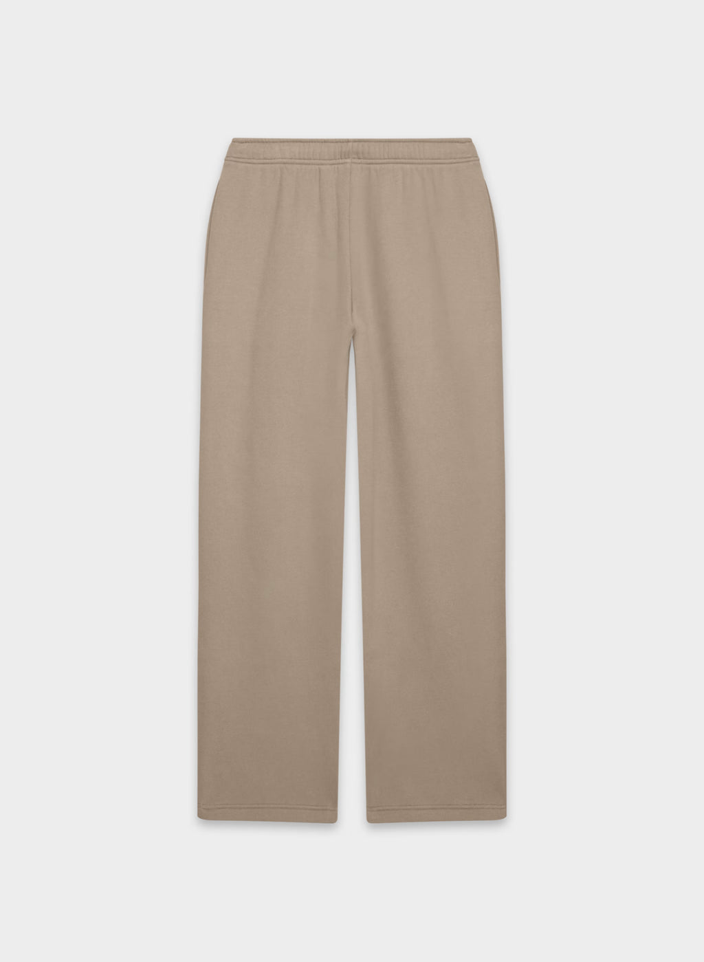 Straight-Leg Fleece Sweatpants - Yellow