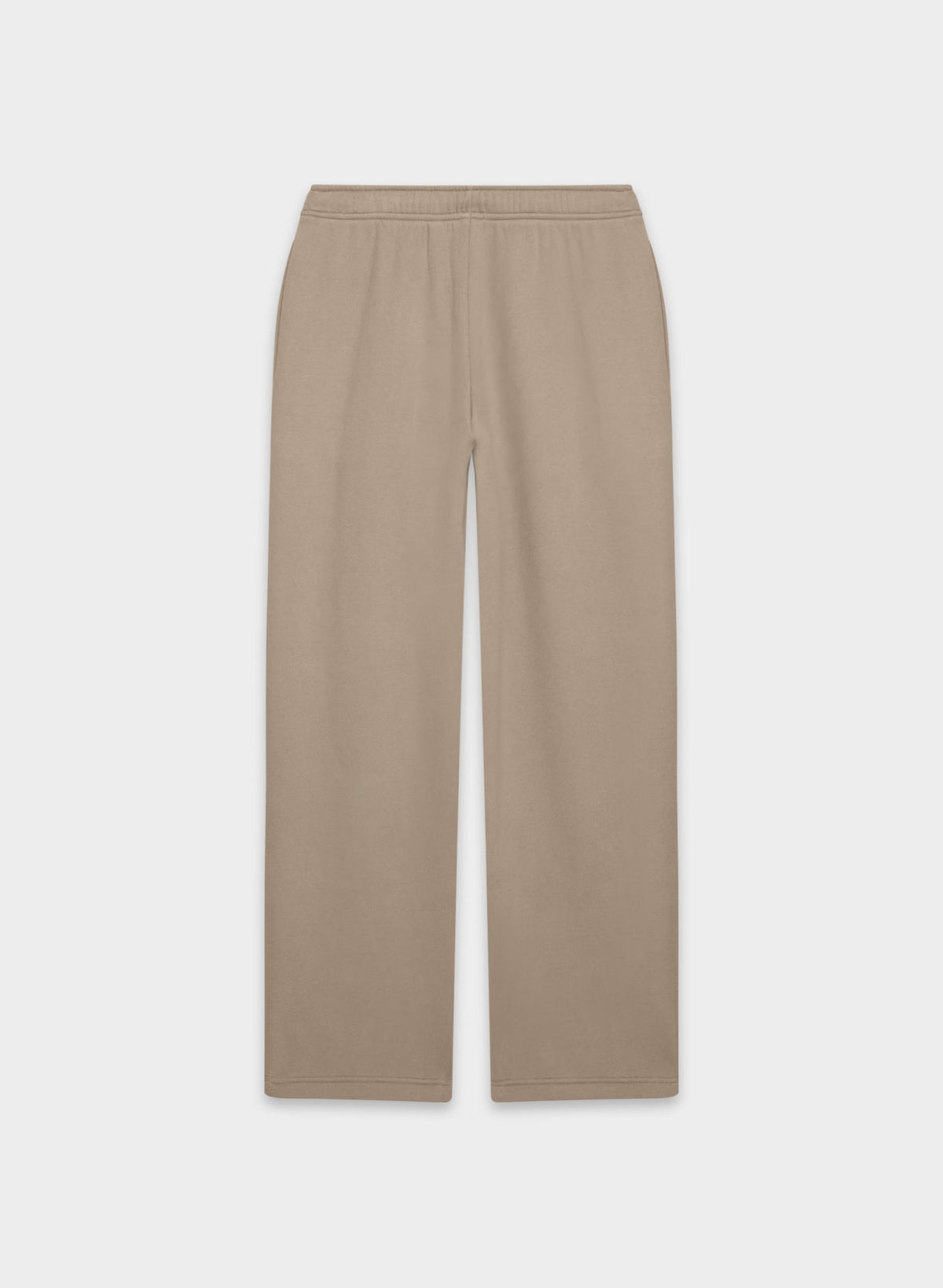 Straight-Leg Fleece Sweatpants - Yellow