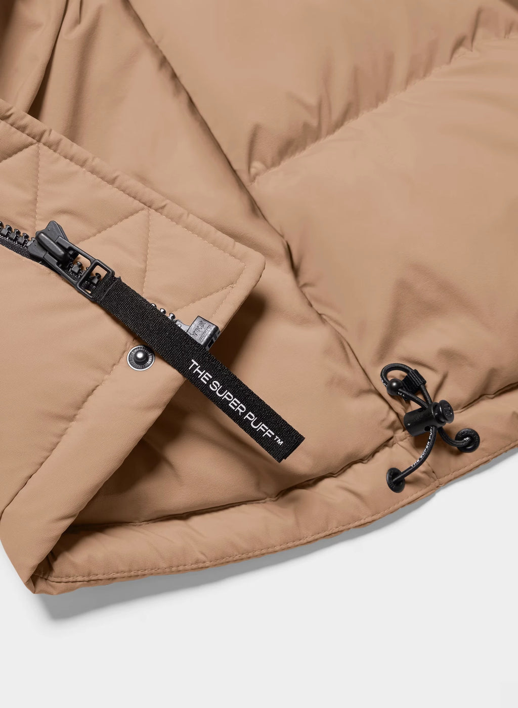 Short Down Puffer Jacket - Blue