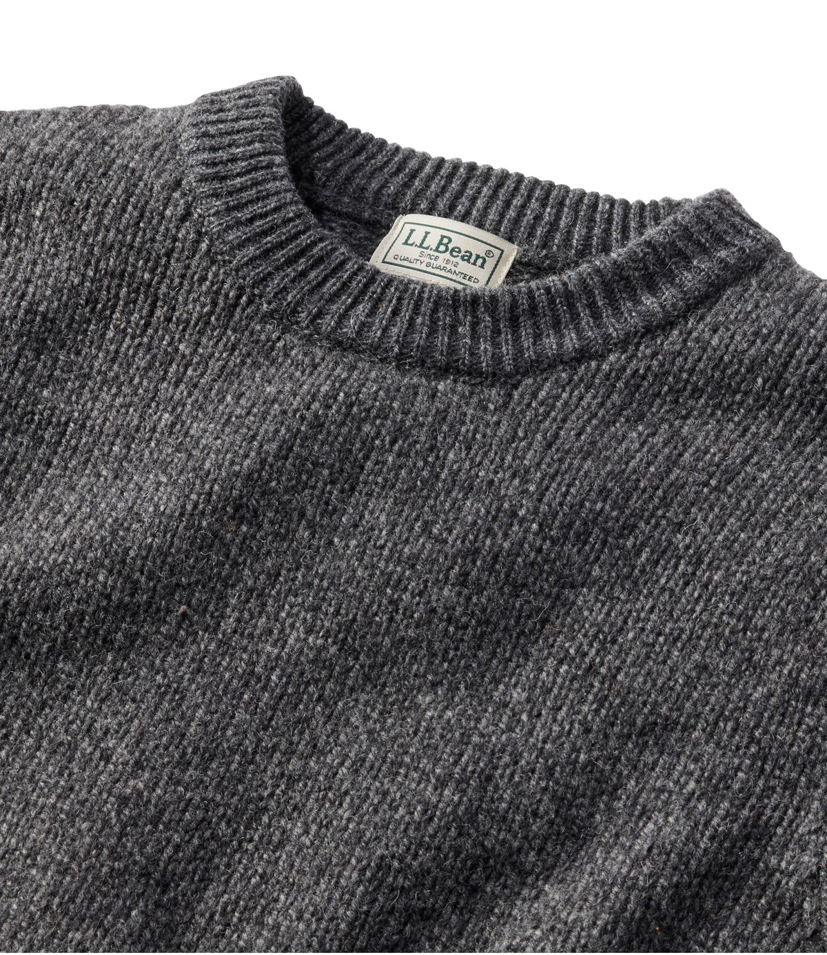 Men's Lambswool Crewneck Sweater - Rosewood