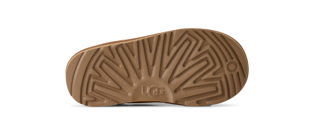 Kids' Suede Lined Slip-On - Chestnut