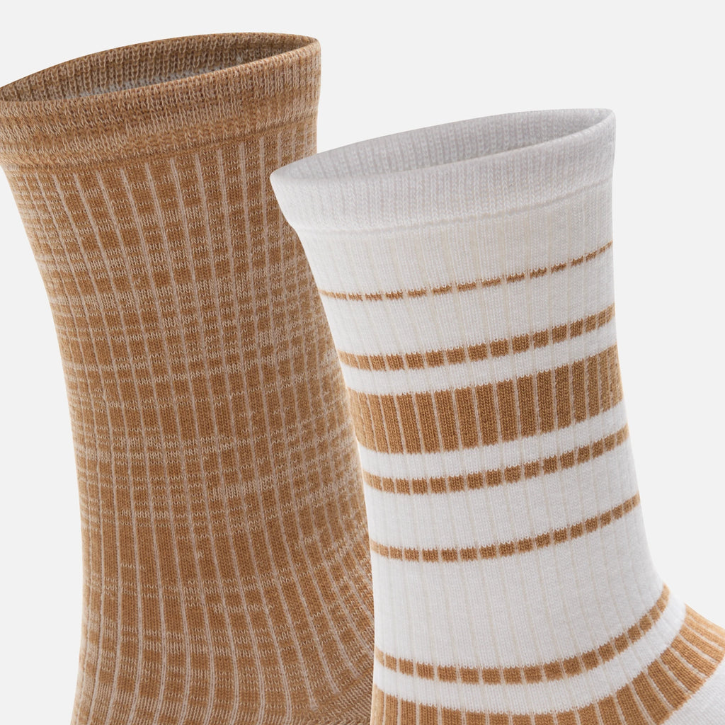 Women's 2-Pack Novelty Crew Socks