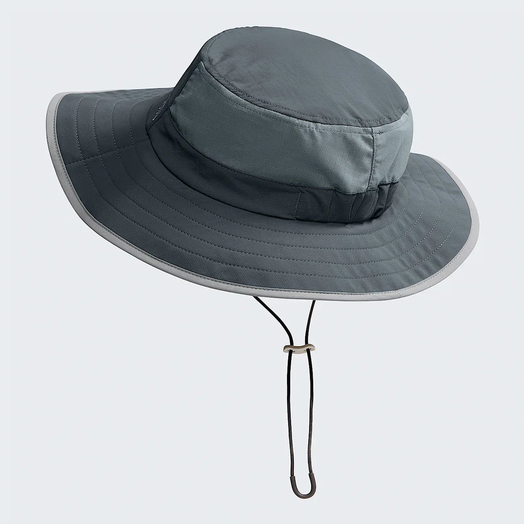 Convertible Brim Sun Hat - Gray