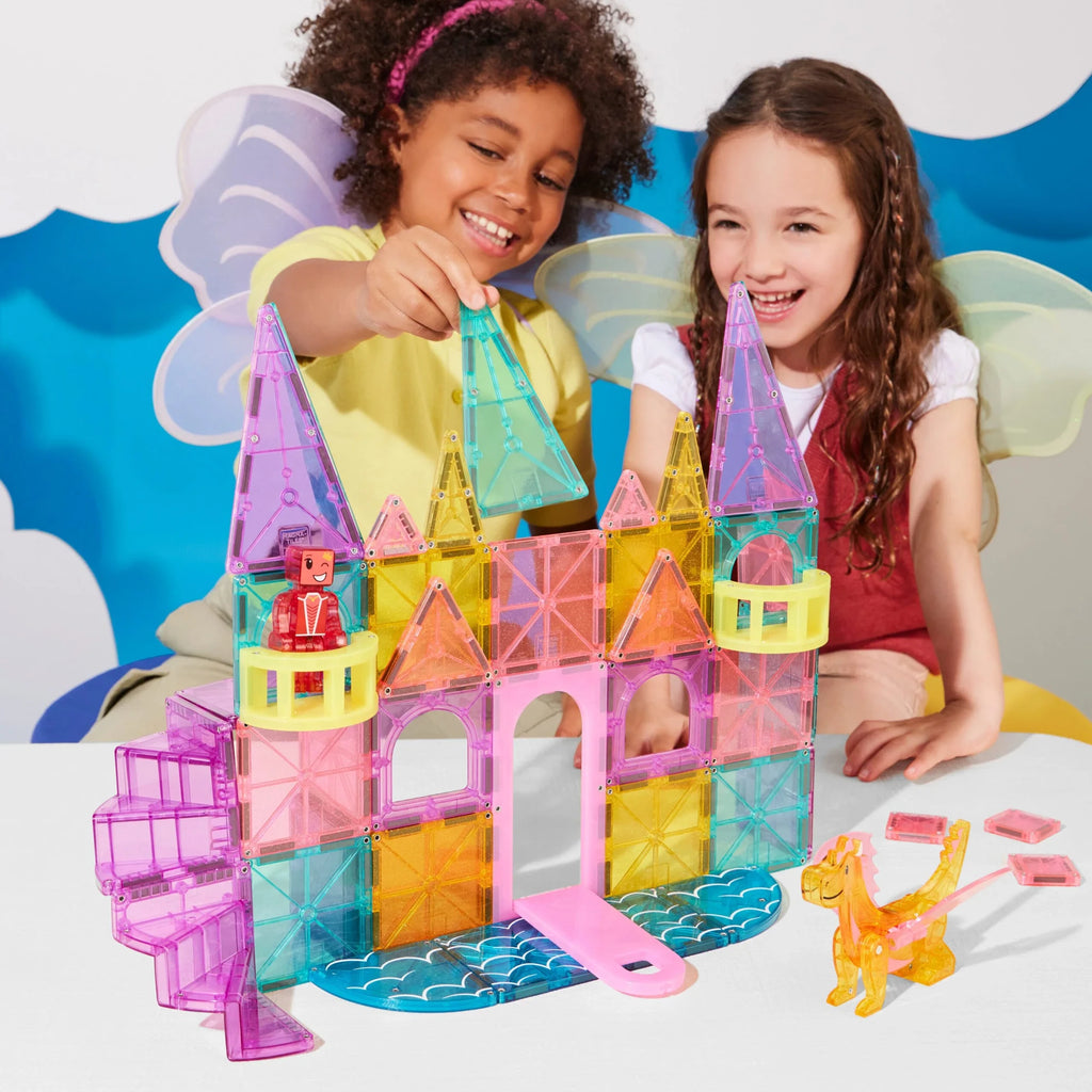 Deluxe Castle Magnetic Building Set - 48 Pieces