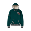 Unisex Varsity Patch Pullover Hoodie