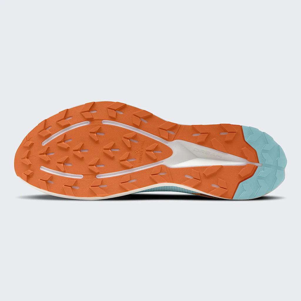 Trail Running Shoes - Blue And Orange