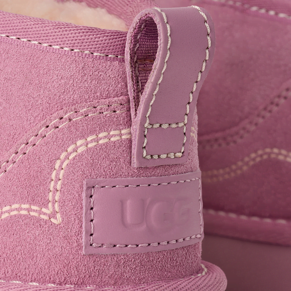 Kids' Suede Western-Inspired Short Boots - Chestnut