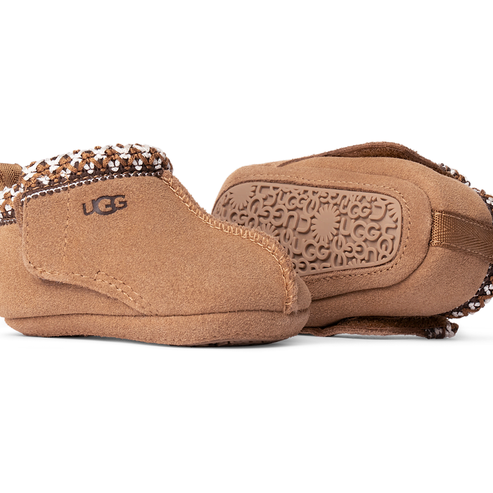 Baby Suede Hook-and-Loop Slippers