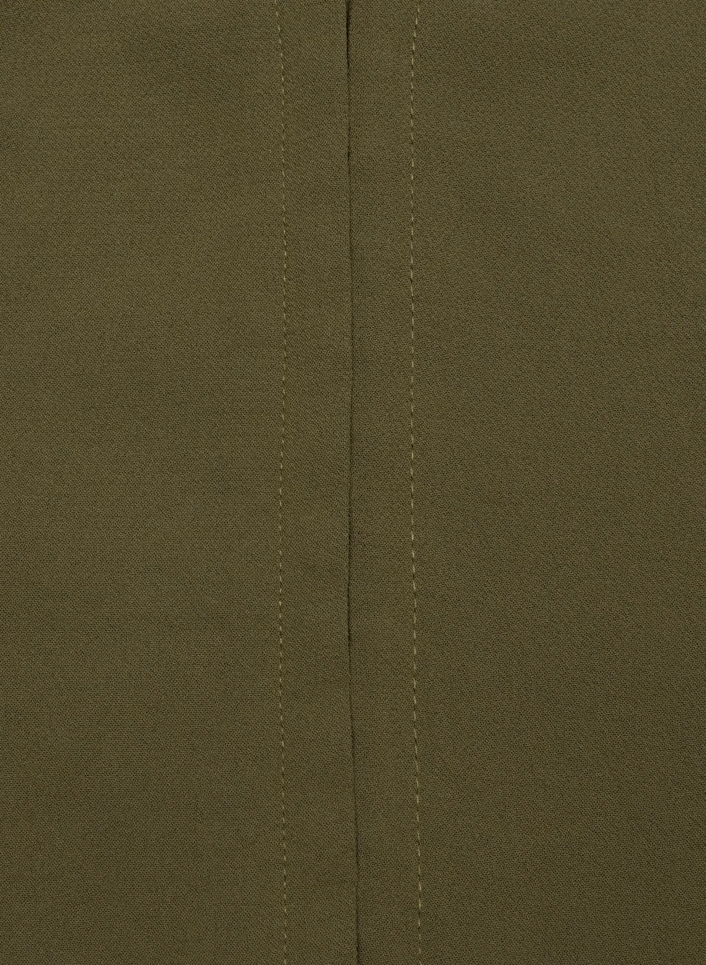 Lined Tailored Suit Vest - Olive