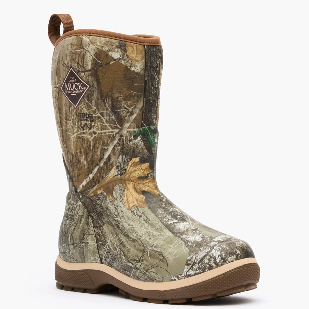 Kids' Waterproof Fleece-Lined Boots - Camo