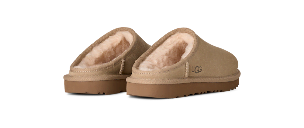 Kids' Suede Lined Slip-On - Chestnut