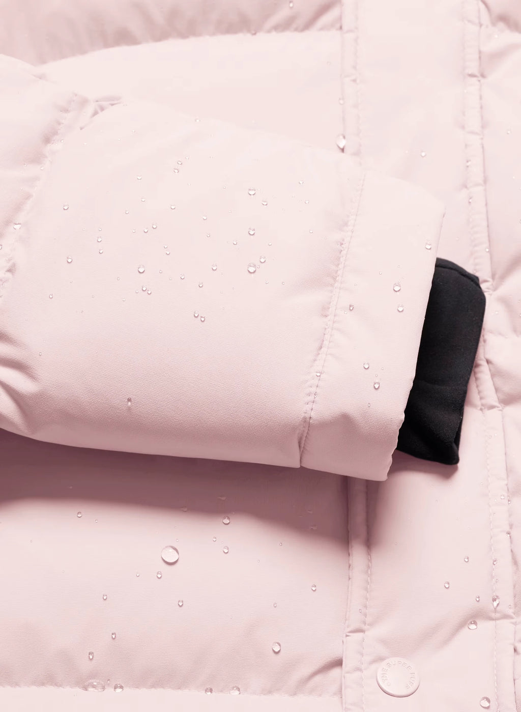 Long Down Puffer Jacket - Blue