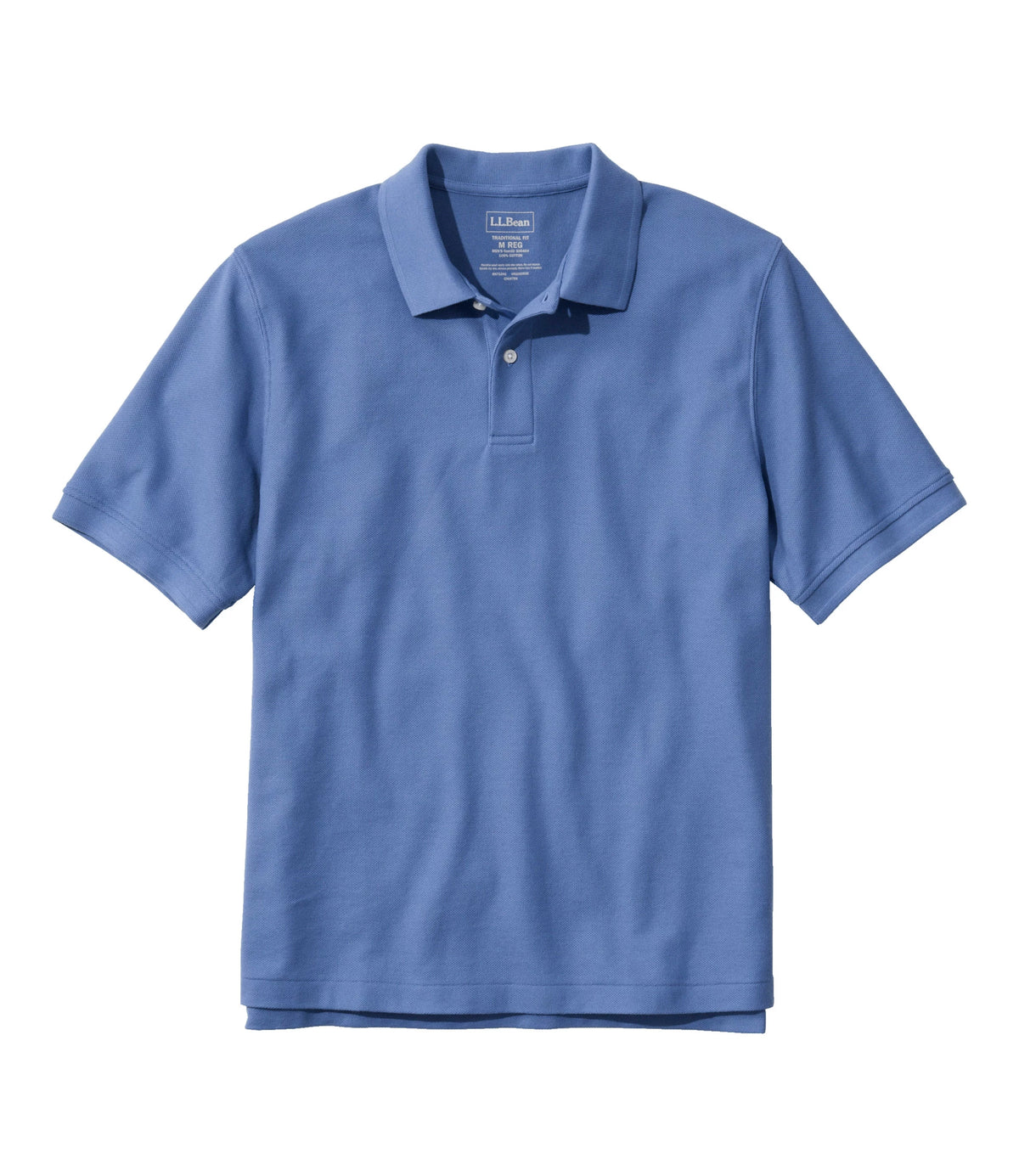 Men's Cotton Piqué Polo Shirt - Black