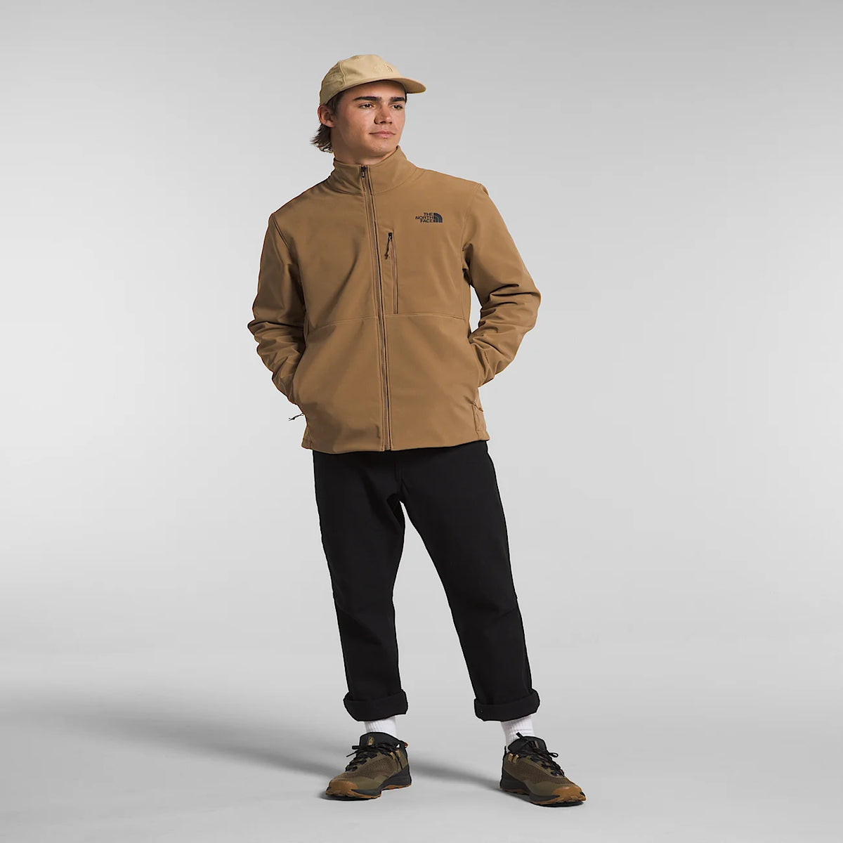 Men's Softshell Jacket - Brown