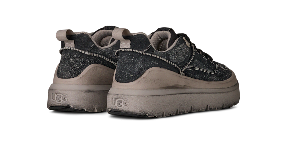 Men's Distressed Suede Sneaker - Chestnut