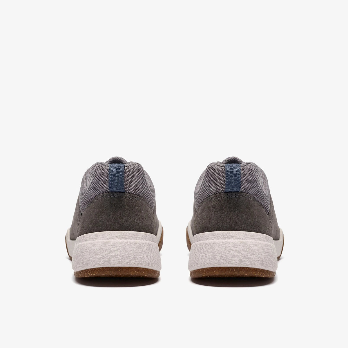Water-Resistant Nubuck Lace-Up Shoe - Dark Grey