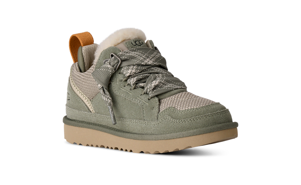 Kids' Suede Mesh Sneaker - Dusted Iris