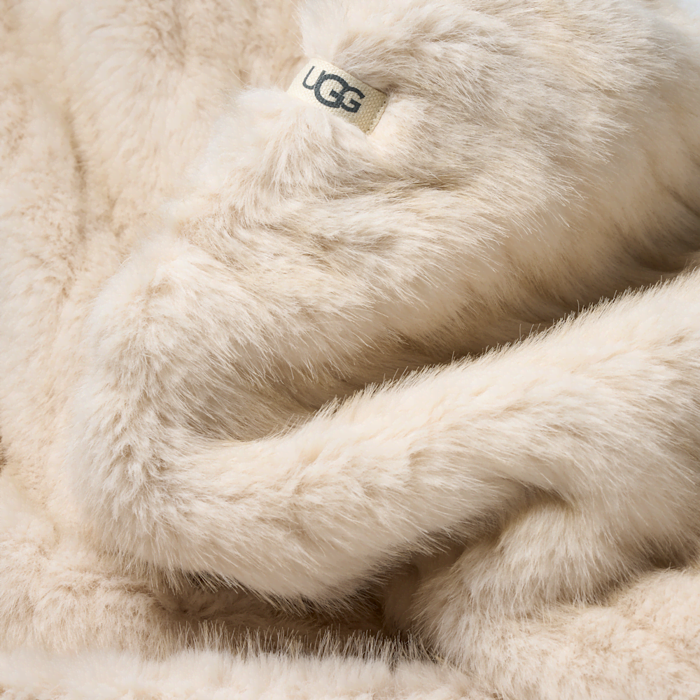 Women's Tipped Faux Fur Leg Warmers - Burnt Cedar
