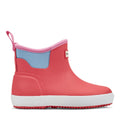 Kids' Waterproof Pull-On Rain Boots - Light Red