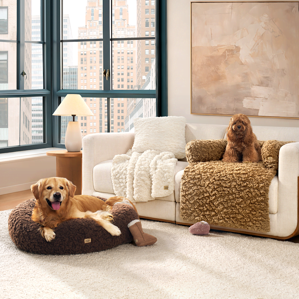 Small Faux Fur Sofa Pet Bed