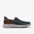 Leather Slip-On Loafer - Navy