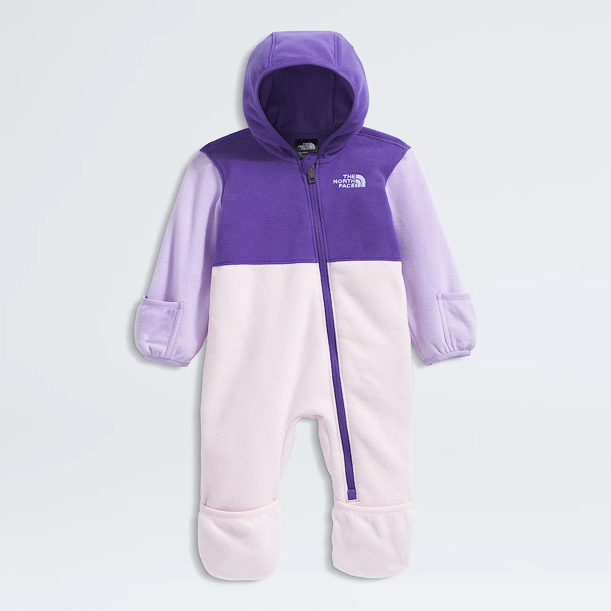 Baby Fleece One-Piece - Purple Lilac