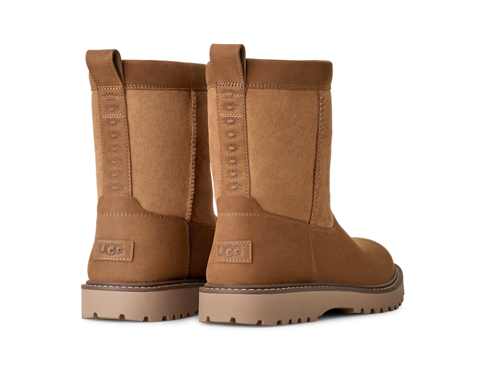 Men's Waterproof Nubuck Pull-On Boot - Cocoa