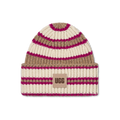 Women's Rib Knit Beanie - Multi Stripe