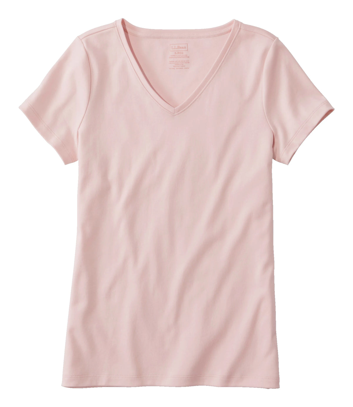 Women's Pima Cotton V-Neck T-Shirt - Black