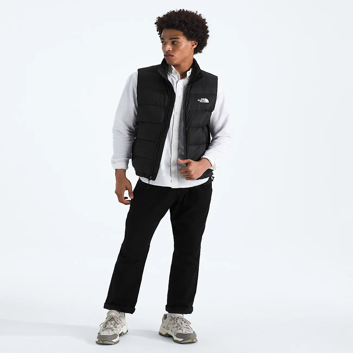 Men's Down Insulated Vest - Black