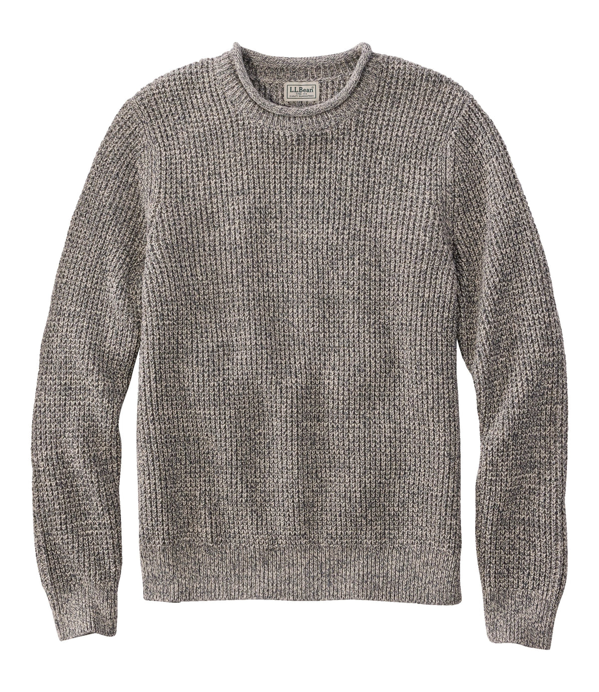 Men's Organic Cotton Waffle Knit Sweater - Indigo