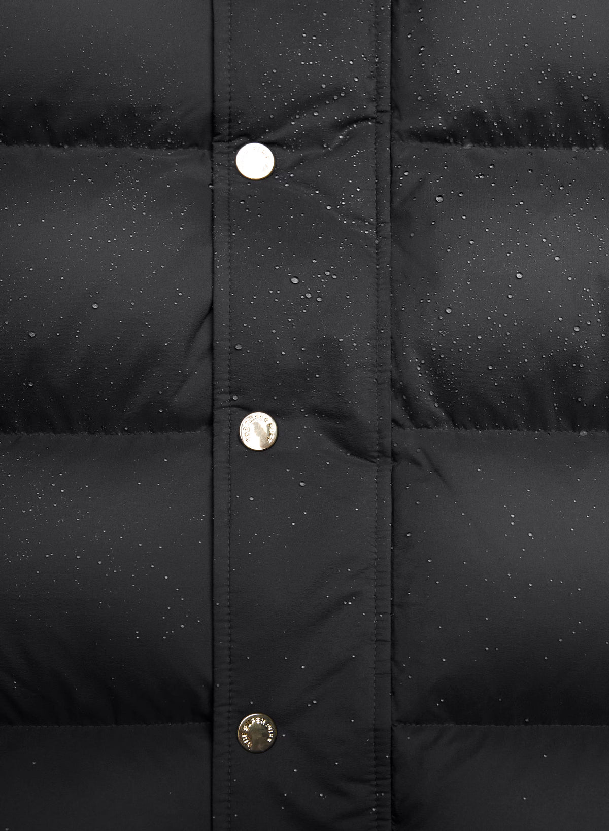 Long Down Puffer Jacket - Blue