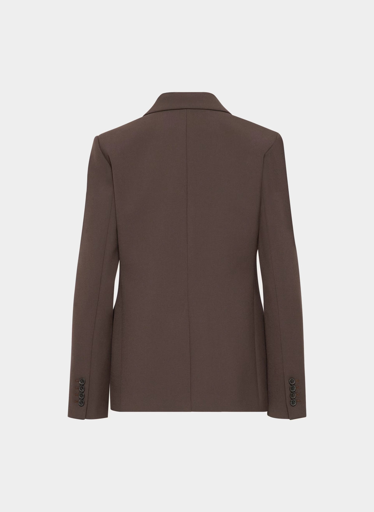 Single-Breasted Stretch Blazer - Check