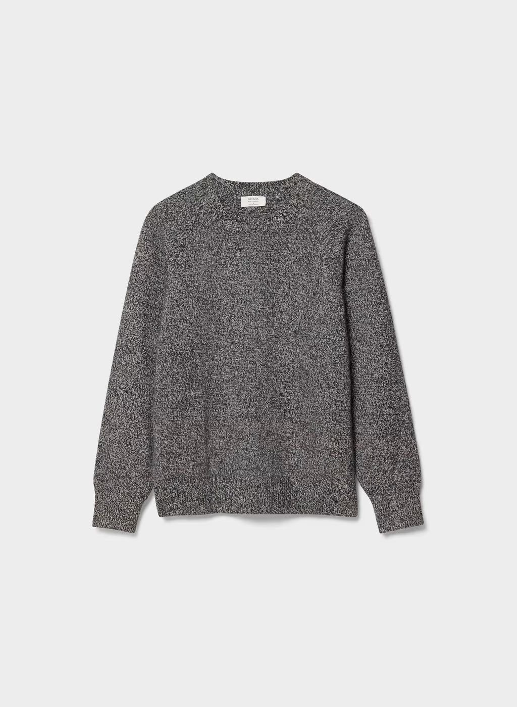 Wool Cashmere Raglan Sweater - Olive
