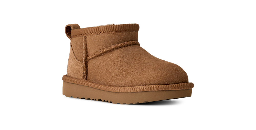 Toddler Sheepskin Mini Boot - Chestnut