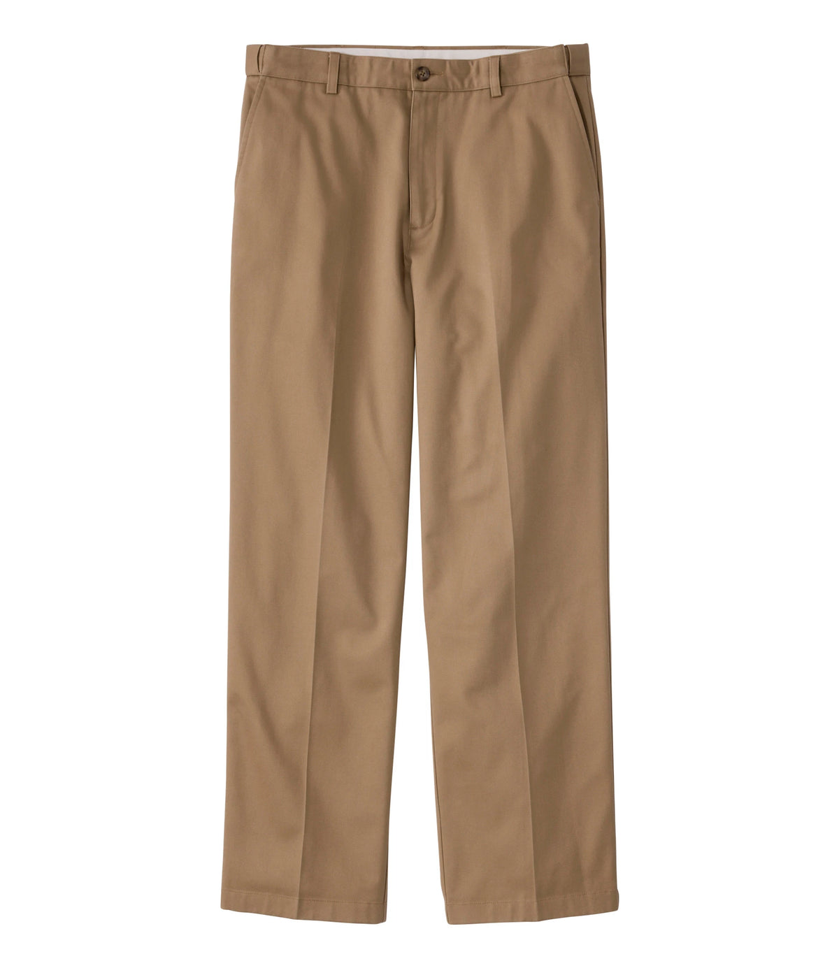 Men's Wrinkle-Resistant Cotton Chino Pants - Khaki