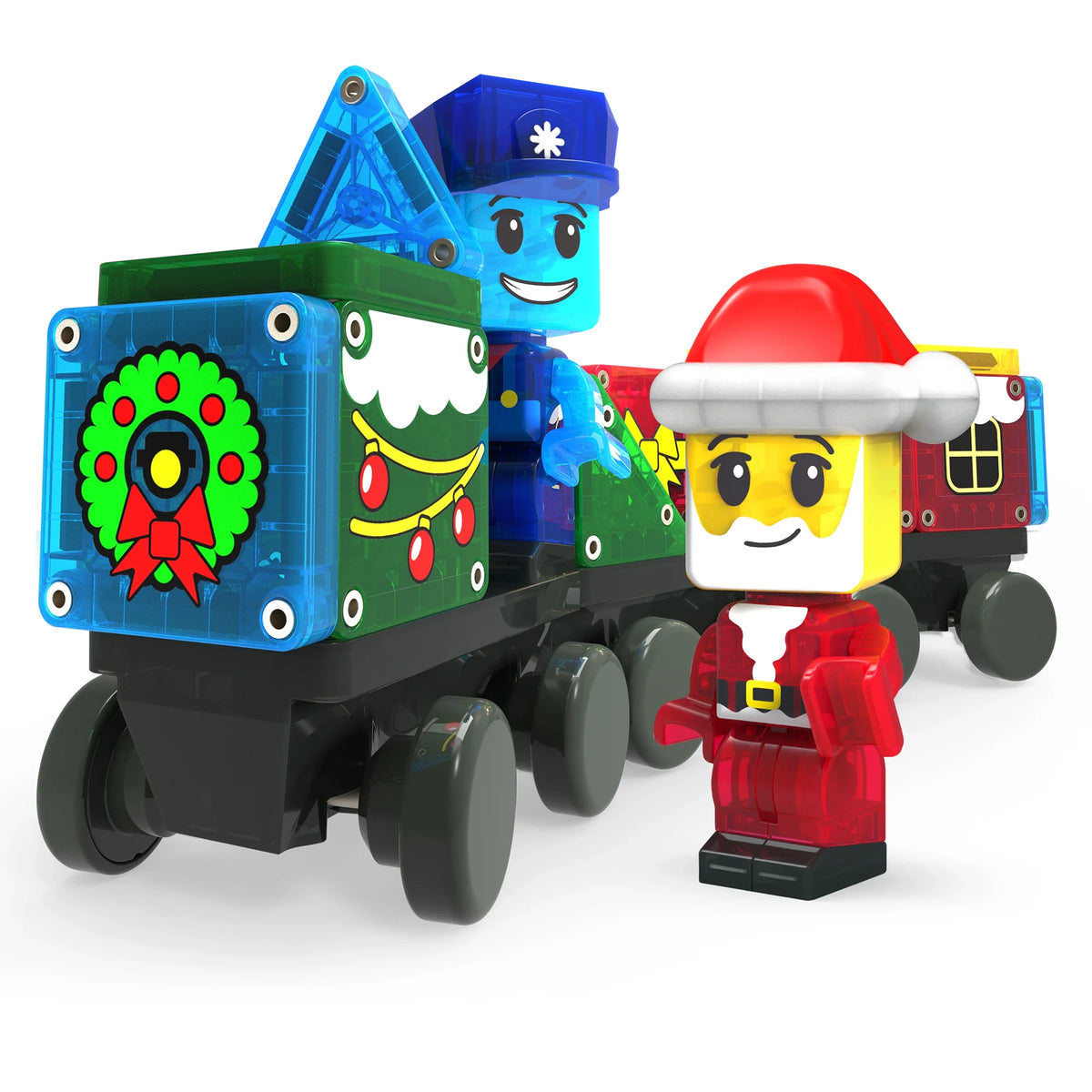 34-Piece Holiday Magnetic Building Calendar