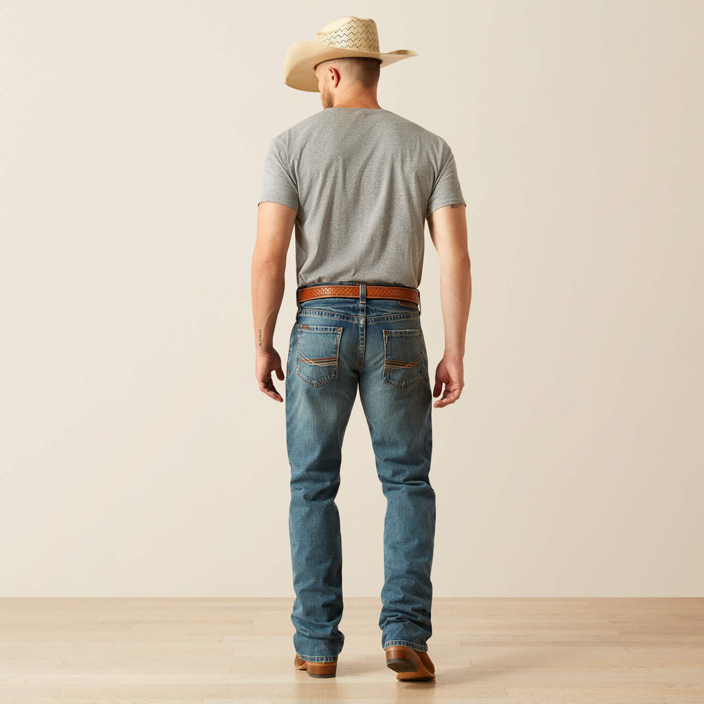 Men's Relaxed Mid-Rise Bootcut Jeans