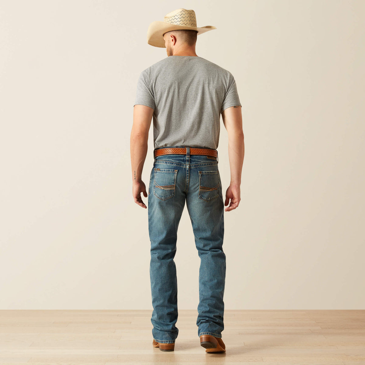 Men's Relaxed Mid-Rise Bootcut Jeans
