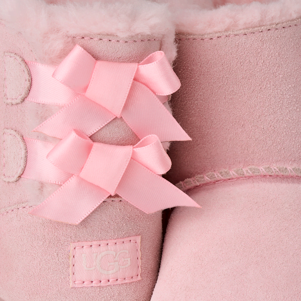 Baby Suede Bow Boot - Ribbon Candy
