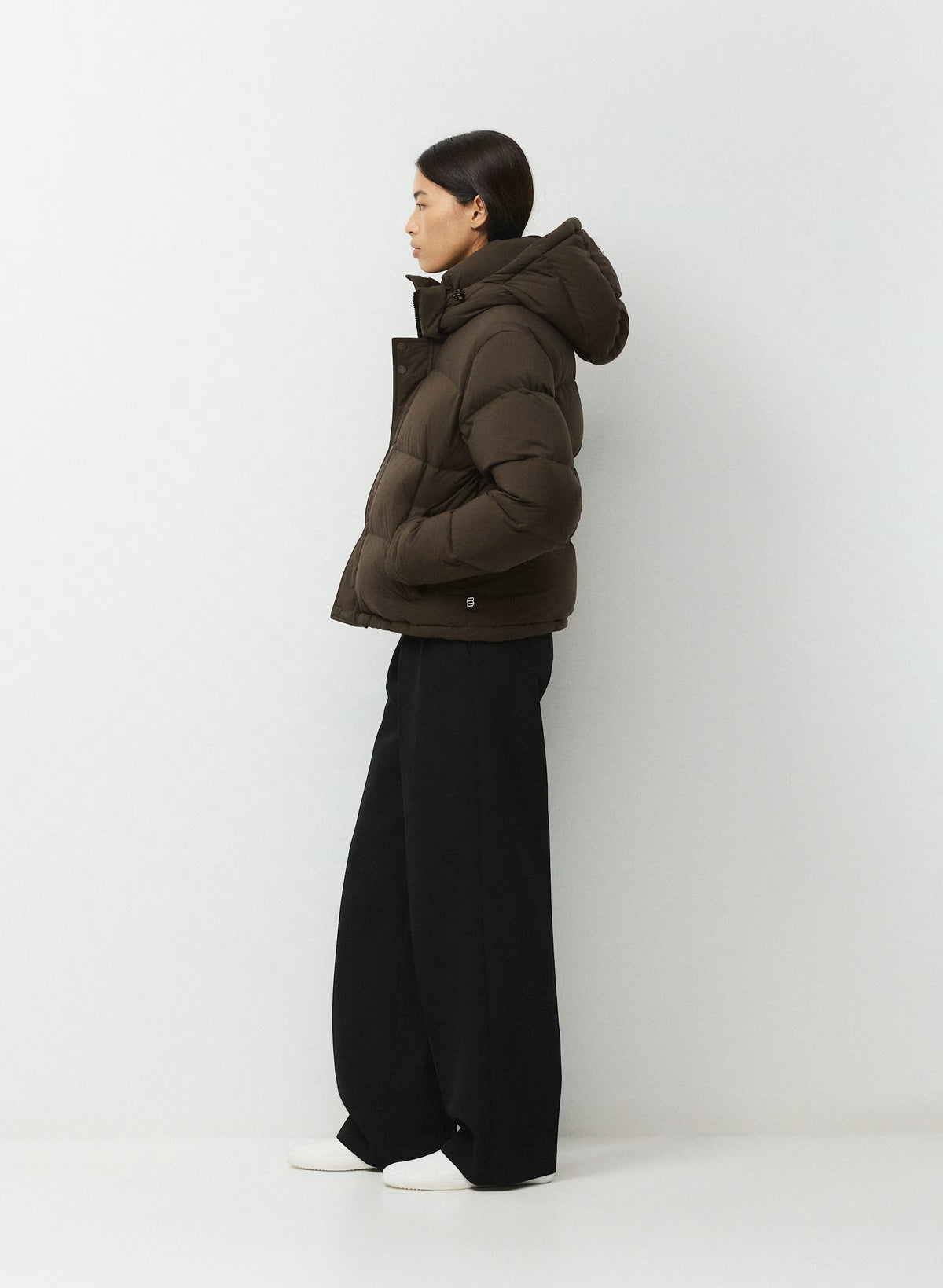 Short Down Puffer Jacket - Blue