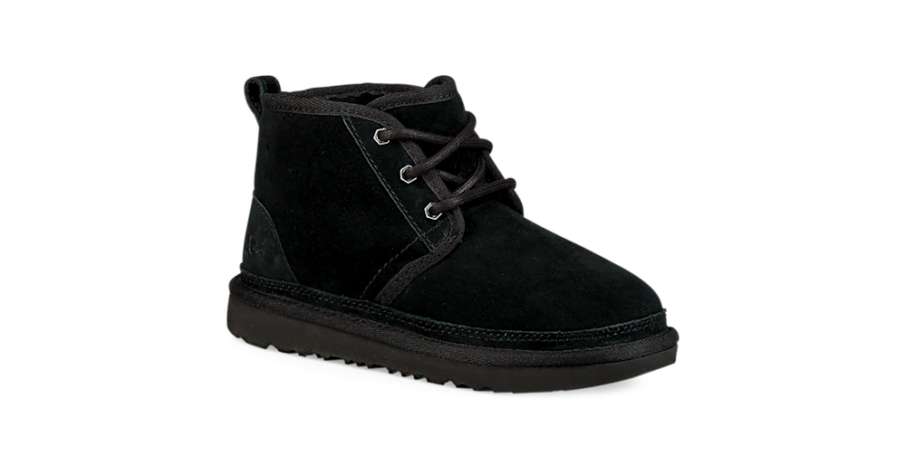 Kids' Suede Chukka Boot - Black