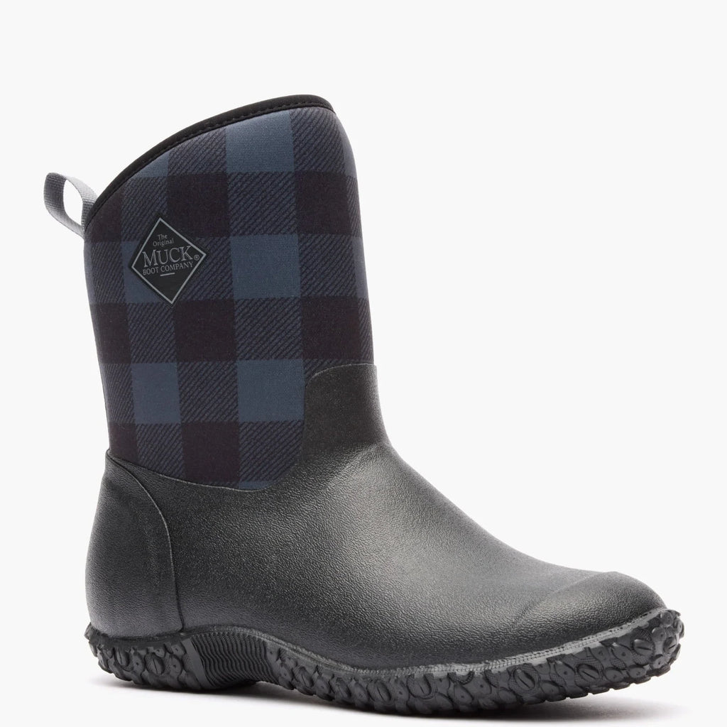 Women's Waterproof Fleece-Lined Mid Boots - Plaid