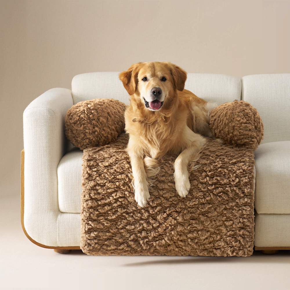 Small Faux Fur Sofa Pet Bed