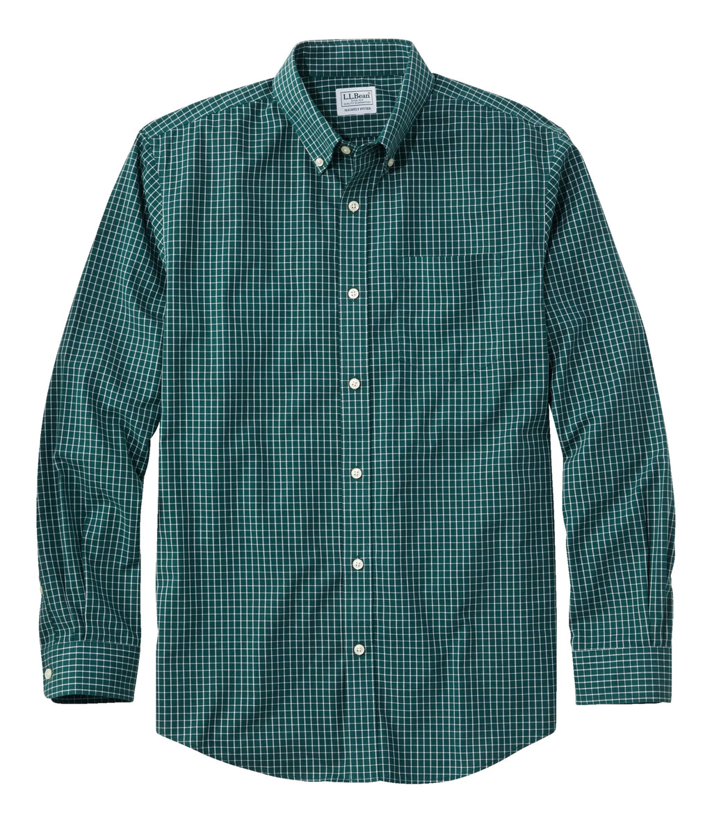 Men's Wrinkle-Resistant Check Shirt - Blue