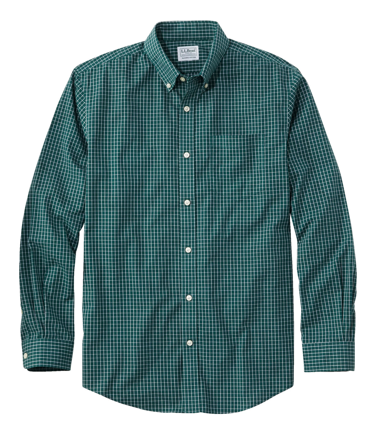 Men's Wrinkle-Resistant Check Shirt - Blue